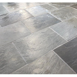 Silver Grey Hand Dressed Paving 900x600x22mm