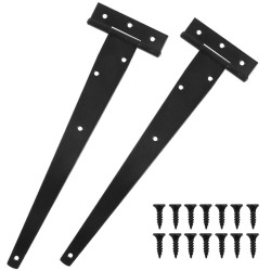 Hinges with screws