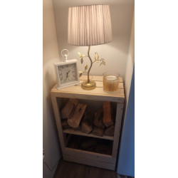 Indoor log store Indoor log store